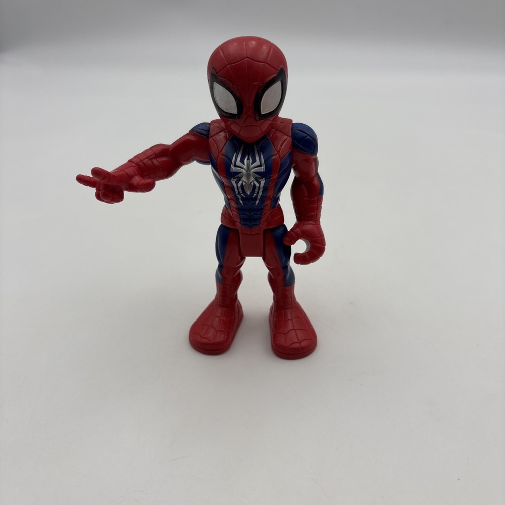 Marvel Super Hero Adventures Spider-Man Loose 5" Figure Hasbro 2018